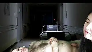 亚洲女医生让一根粗大的白鸡巴复活
